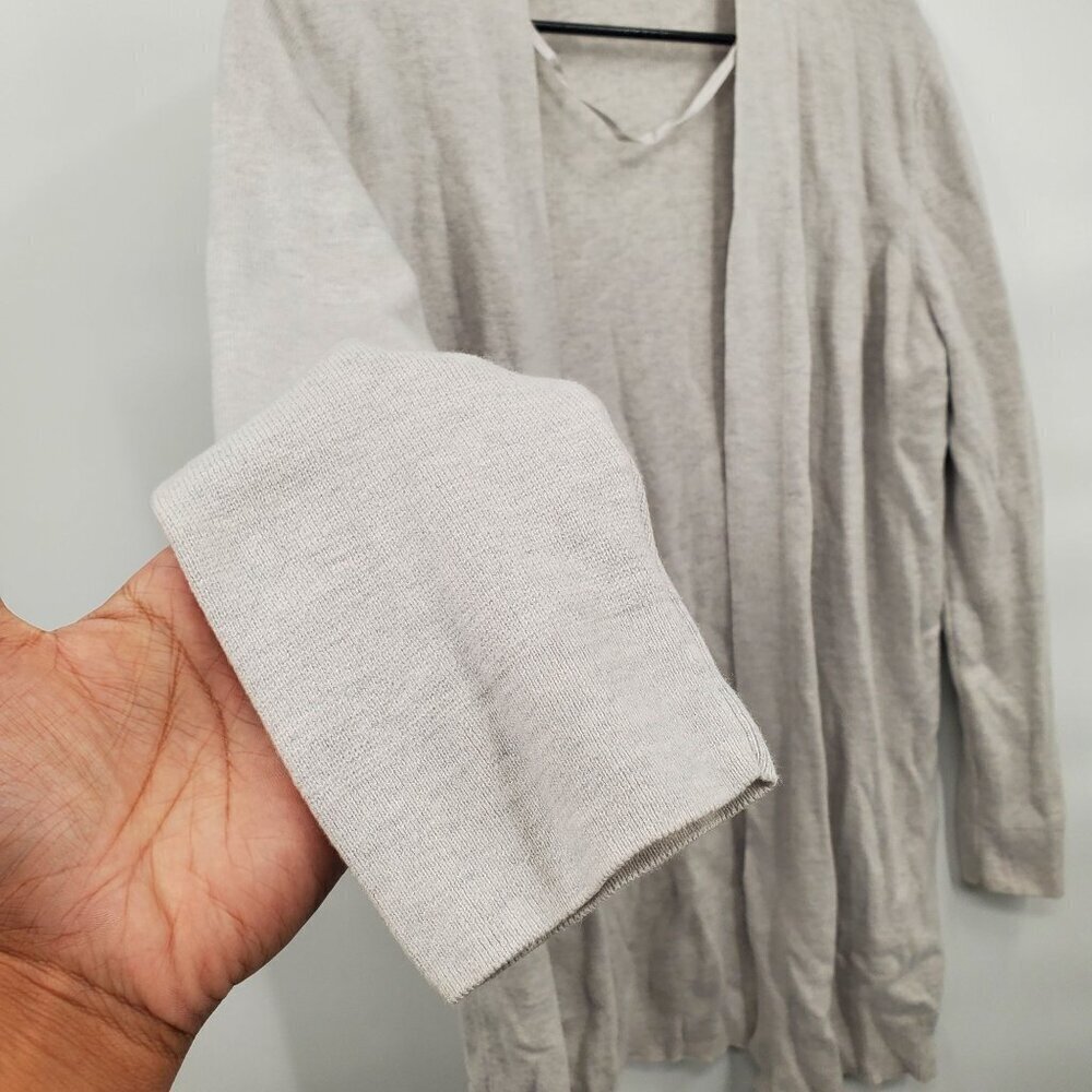 Banana Republic Open Drape Long Sleeve Cardigan Women Size Small Petite - Picture 3 of 11